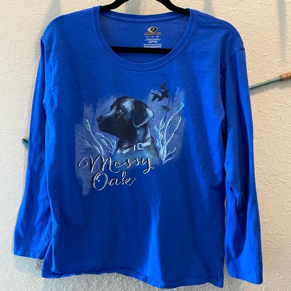 Blue Bird Dog by Mossy Oak Long Sleeve Shirt NWOT - Picture 1 of 3